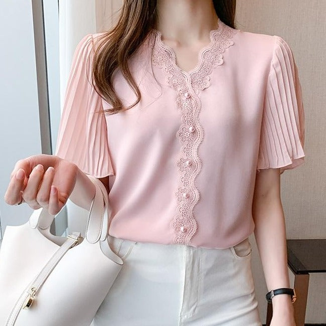 Blusa Selena - Rosa