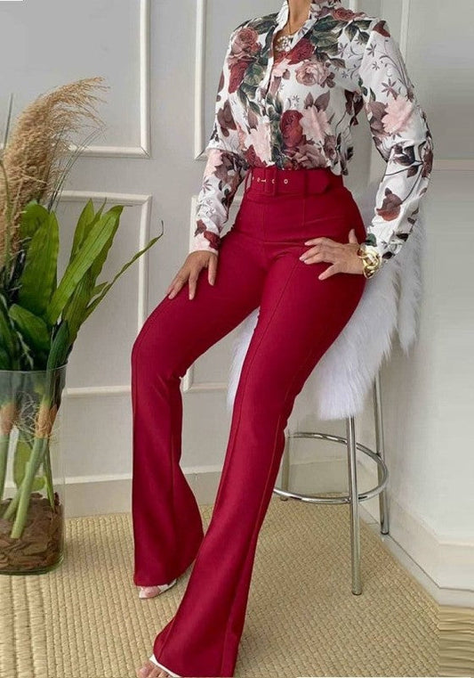 Conjunto Millano Raquel - Vermelho