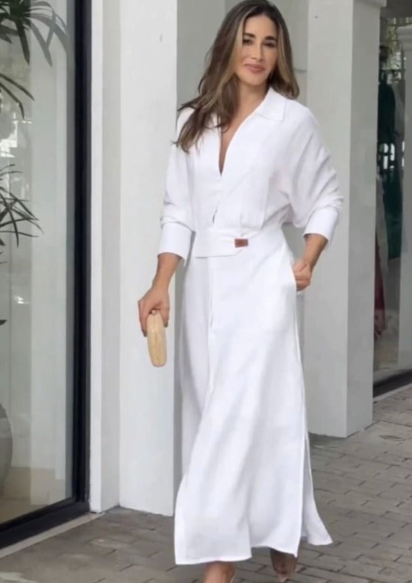 Vestido Lurian Branco -Vicenza